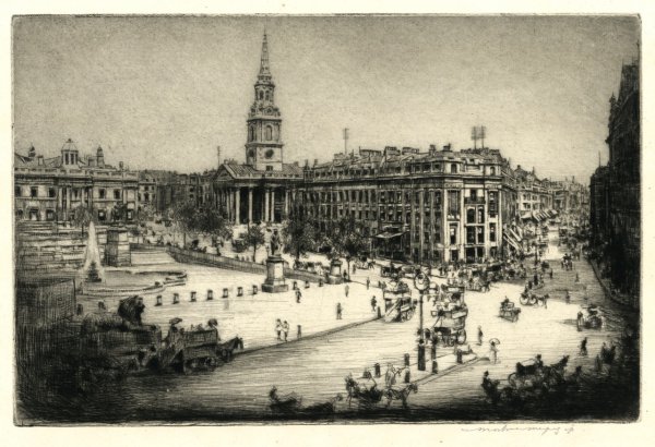 London – St Martin-in-the-fields by Mortimer Luddington Menpes