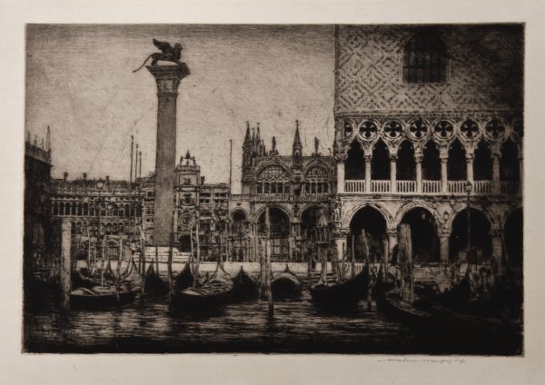 Venice – Piazza San Marco by Mortimer Luddington Menpes