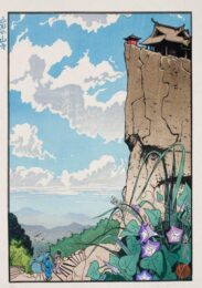 Mountain Temple In Yamagata by Paul Binnie at ebo Gallery