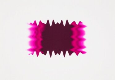 New Wave Pink I by Peter Saville at Paul Stolper Gallery
