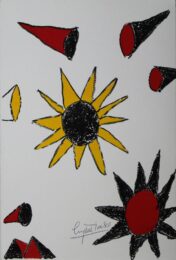 New Year’s Card 1980 / 1981 by Eugene Ionesco at Sylvan Cole Gallery