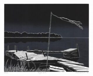 Night Dock by Emily Trueblood at ebo Gallery