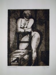Nu À La Chaise by Marcel Gromaire at Editions Graphiques Ltd