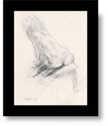 Nude Back View by Ralph Brown at Pomegranate Fine Art