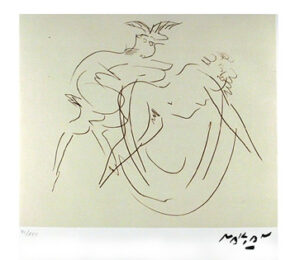 Nymph And Goat – 3 by Reuben Nakian at RoGallery