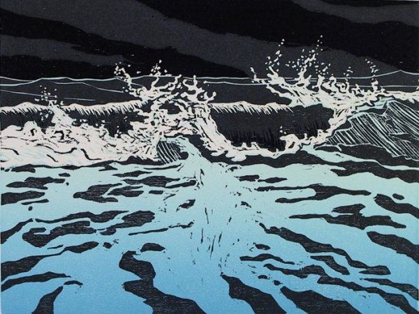 Ocean Wave by Emily Trueblood
