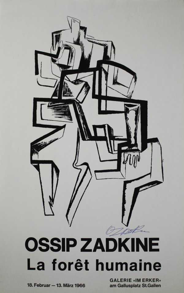 La Forêt Humaine by Ossip Zadkine