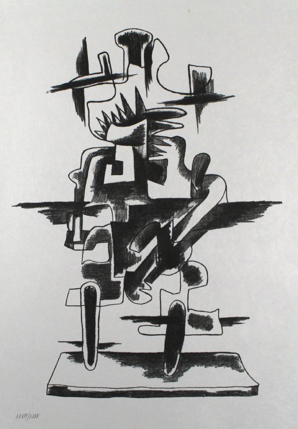 Le Merveilleux Radeau by Ossip Zadkine