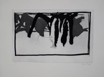 Paisatge Amb Xiprers I / Landscape With Cypresses I by Joan Hernandez Pijuan at Sylvan Cole Gallery