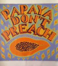 Papaya Don’t Preach, Lilac by Isabel Rock at Royal Academy of Arts
