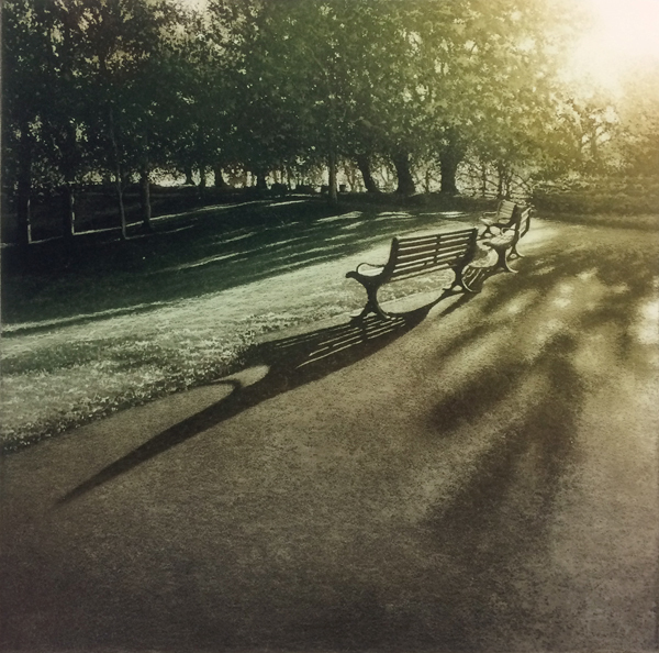 Park Light II by Anja Percival
