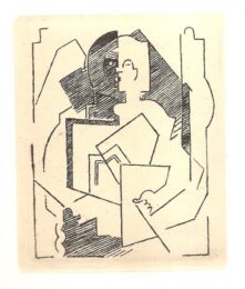 Pascal. Pensées Sur L’homme Et Dieu (restrikes Of 22 Etchings) by Albert Gleizes at Sylvan Cole Gallery