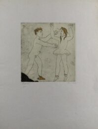 Passo Di Danza I by Giacomo Manzù at Sylvan Cole Gallery
