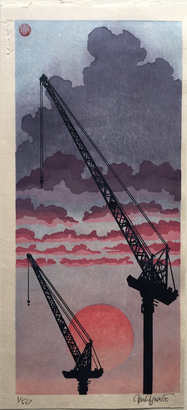 Cranes by Paul Binnie