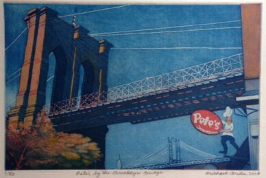 Pete’s, By The Brooklyn Bridge by Michael Arike at ebo Gallery