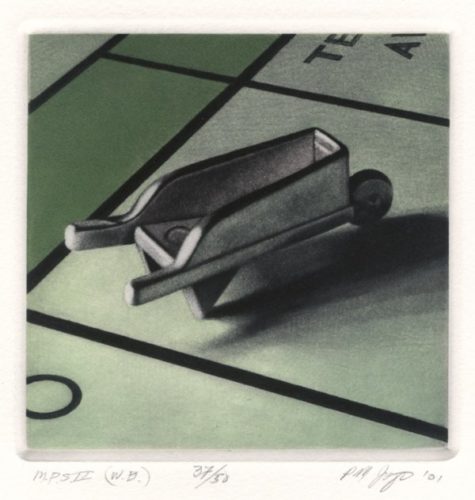 Wheelbarrow by Peter Jogo at