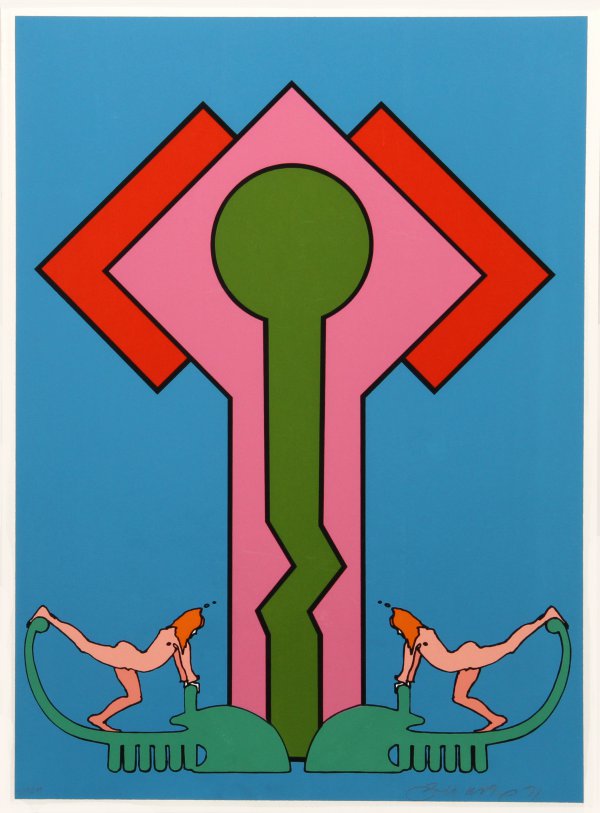 Colossus Ii by Peter Max