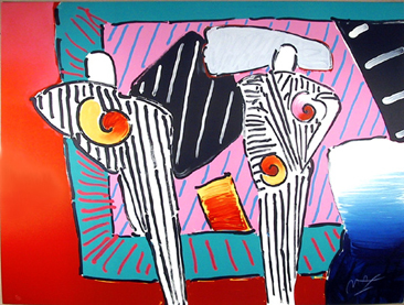 Timeline Dega Man by Peter Max