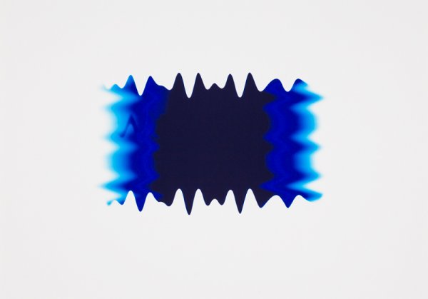 New Wave Blue I by Peter Saville