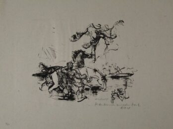 Pferdetränke by Heinrich Graf von Luckner at Sylvan Cole Gallery