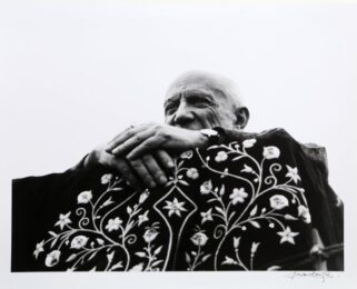Picasso Preside La Corrida – Frejus, 1962 by Lucien Clergue at RoGallery