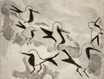 Plovers On The Mara, Kenya by David Marell at VanDeb Editions