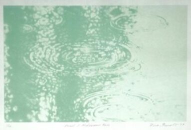 Pond / Midsummer Rain by Rica Bando at ebo Gallery