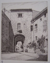 Porte Des Ormeaux, Cordes by Ian Strang at Sylvan Cole Gallery