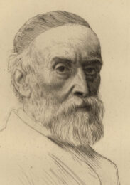 Portrait De G.f. Watts R.a. by Alphonse Legros at Sylvan Cole Gallery