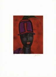 Portrait by Franco Gentilini at Sylvan Cole Gallery