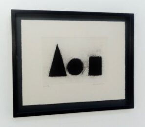 Pyramid Sphere Cube by David Nash at pgr fine art