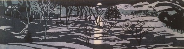 Quechee Night by Jane E. Goldman at ebo Gallery