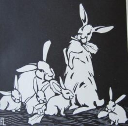 Rabbits by Fritz Lang at Sylvan Cole Gallery