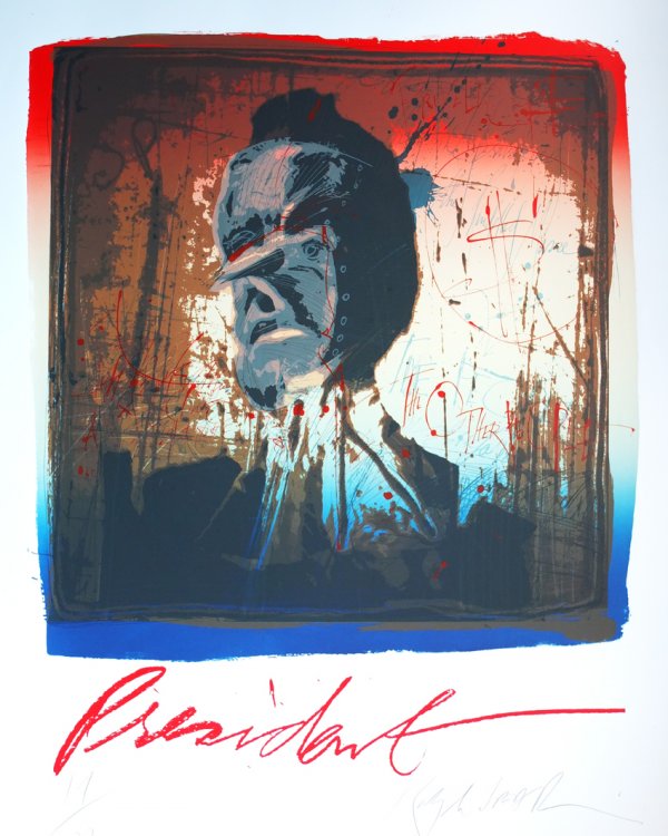 President by Ralph Steadman