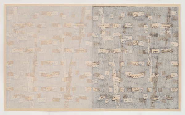 Weft 1 by Rebecca Salter RA