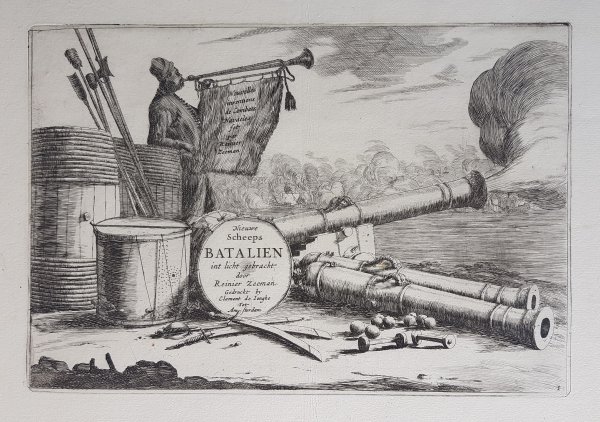 New Inventions Of Naval Battles by Reinier Nooms, known as Zeeman at