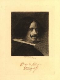 Retrato De Velázquez by Mariano Fortuny y Marsal at Sylvan Cole Gallery