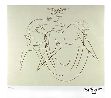 Nymph And Goat – 3 by Reuben Nakian