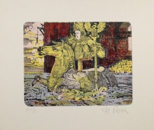 Ritt Durchs Wasser by Raffaele De Rosa at Sylvan Cole Gallery