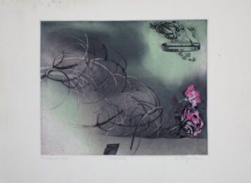 Rosa Rose by Gerhart Bergmann at Sylvan Cole Gallery