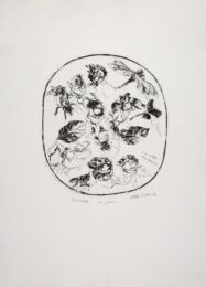 Rose E Libellula by Walter Piacesi at Sylvan Cole Gallery