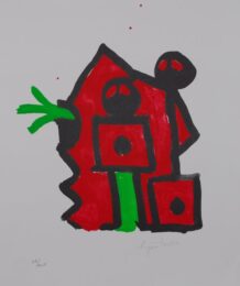 Rouge Au Noir by Eugene Ionesco at Sylvan Cole Gallery