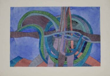 Rundmasken by Christa Pyroth at Sylvan Cole Gallery