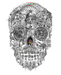 Sanctuary Skull Lenticular by Jacky Tsai at Eyestorm