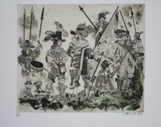 Schlacht by Simon Dittrich at Sylvan Cole Gallery
