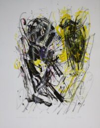 Schwarz – Gelb / Black – Yellow by Joachim Czichon at Sylvan Cole Gallery
