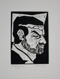 Selbstbildnis / Self-portrait by Franz Ruzicka at Sylvan Cole Gallery