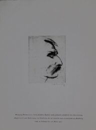 Selbstbildnis / Self-portrait by Wolfgang Werkmeister at Sylvan Cole Gallery