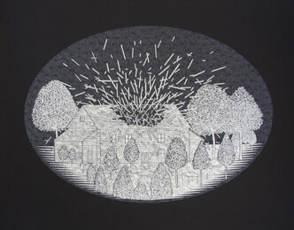 Self Portrait As A Shed by Stephen Chambers RA at Kip Gresham Editions