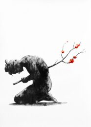 Seppuku by Pejac at Lieberman Contemporary